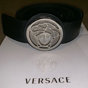 Versace Medusa Logo Belt 85/34